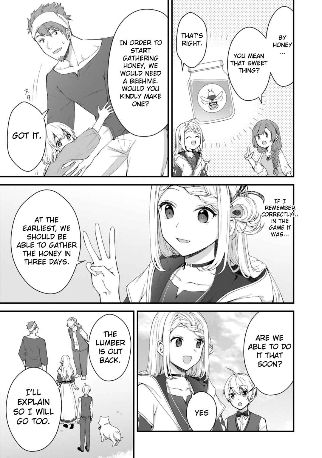 Page 23 Chapter 8 Kago nashi Reijou no Chiisa na Mura ~Saa, Ryouchi Unei wo Hajimemashou!~