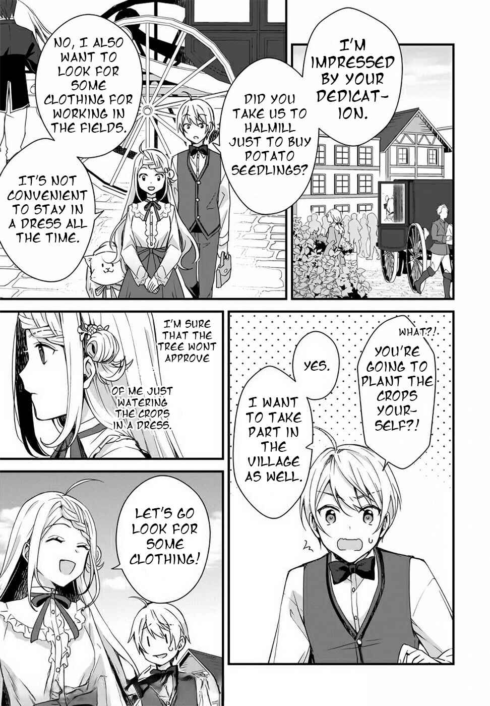 Page 16 Chapter 5 Kago nashi Reijou no Chiisa na Mura ~Saa, Ryouchi Unei wo Hajimemashou!~
