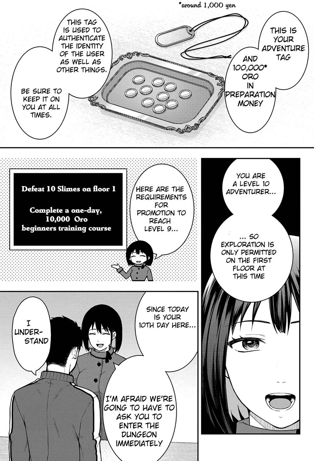 Page 9 Chapter 3 Tenshi wo Ikasete Item Get!! Ikigacha de Dungeon Kouryaku!