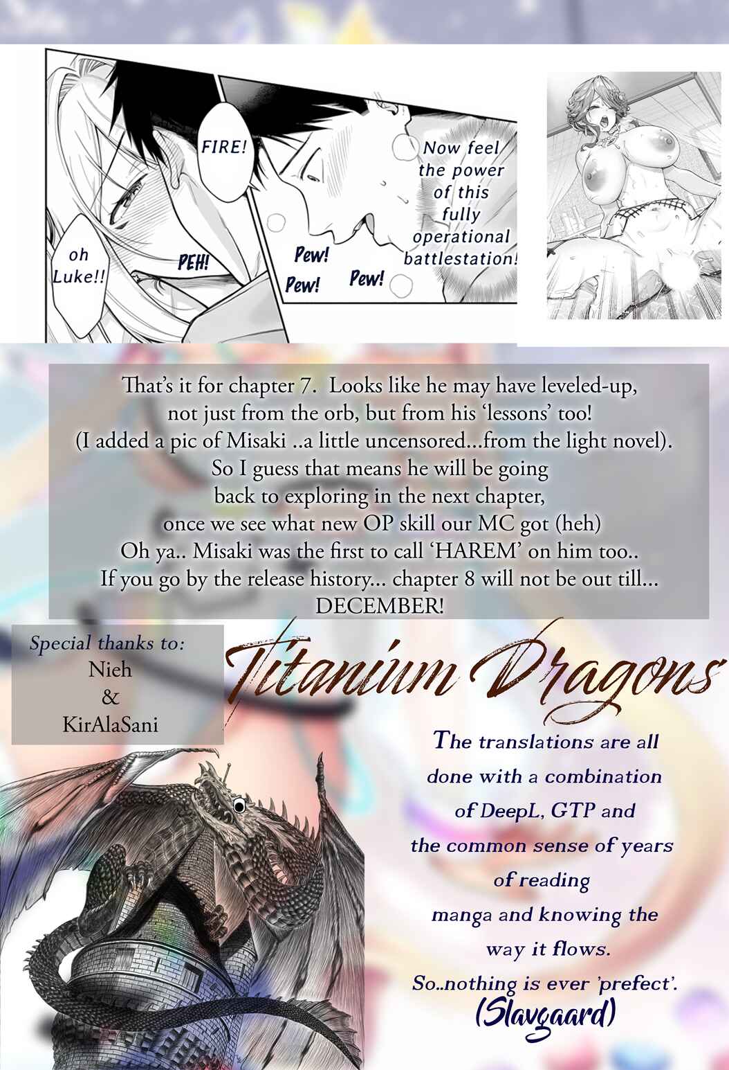 Page 18 Chapter 7.2 Tenshi wo Ikasete Item Get!! Ikigacha de Dungeon Kouryaku!