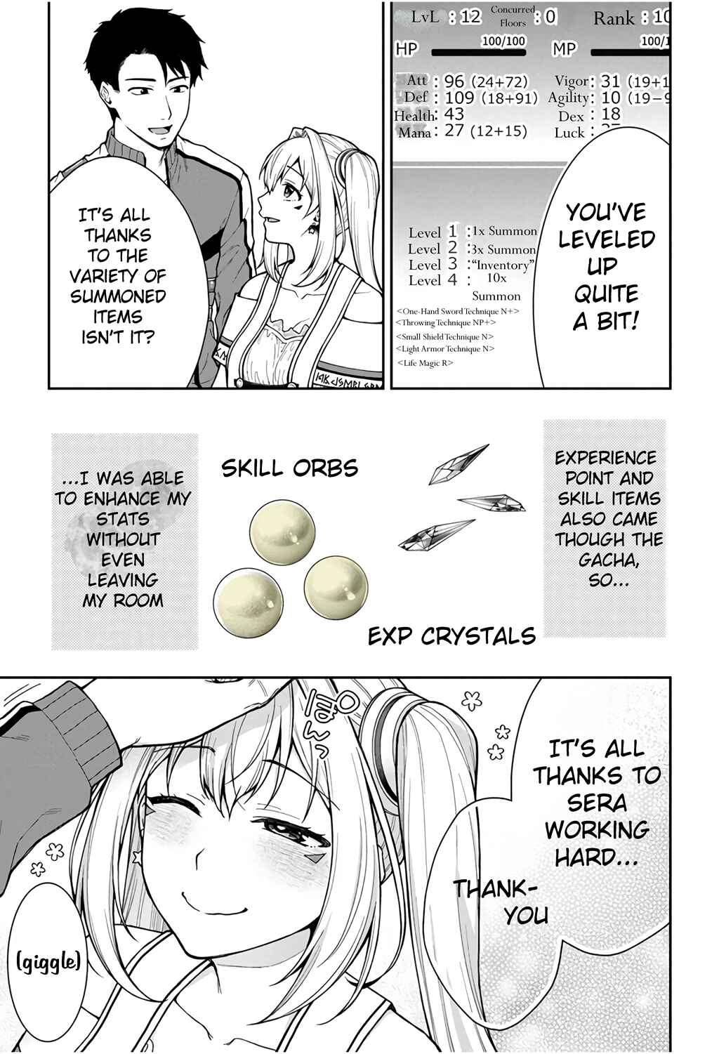 Page 25 Chapter 2 Tenshi wo Ikasete Item Get!! Ikigacha de Dungeon Kouryaku!