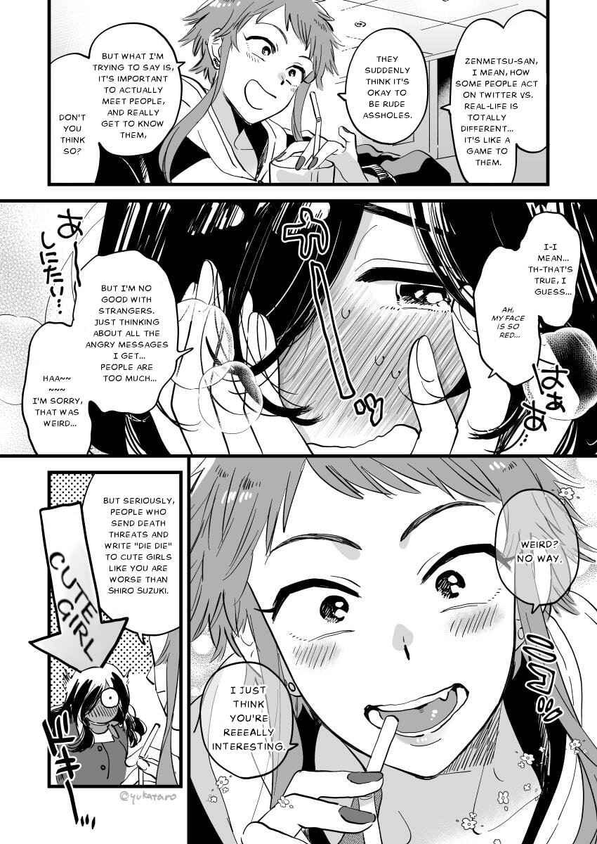 Page 3 Chapter Unknown_7cc8 A manga about a woman and a woman who occasionally chat online and are meeting up for the first time on their day off