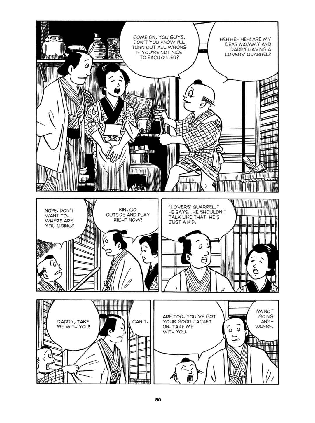 Page 4 Chapter 2 Gekiga Yose: Fallen Words