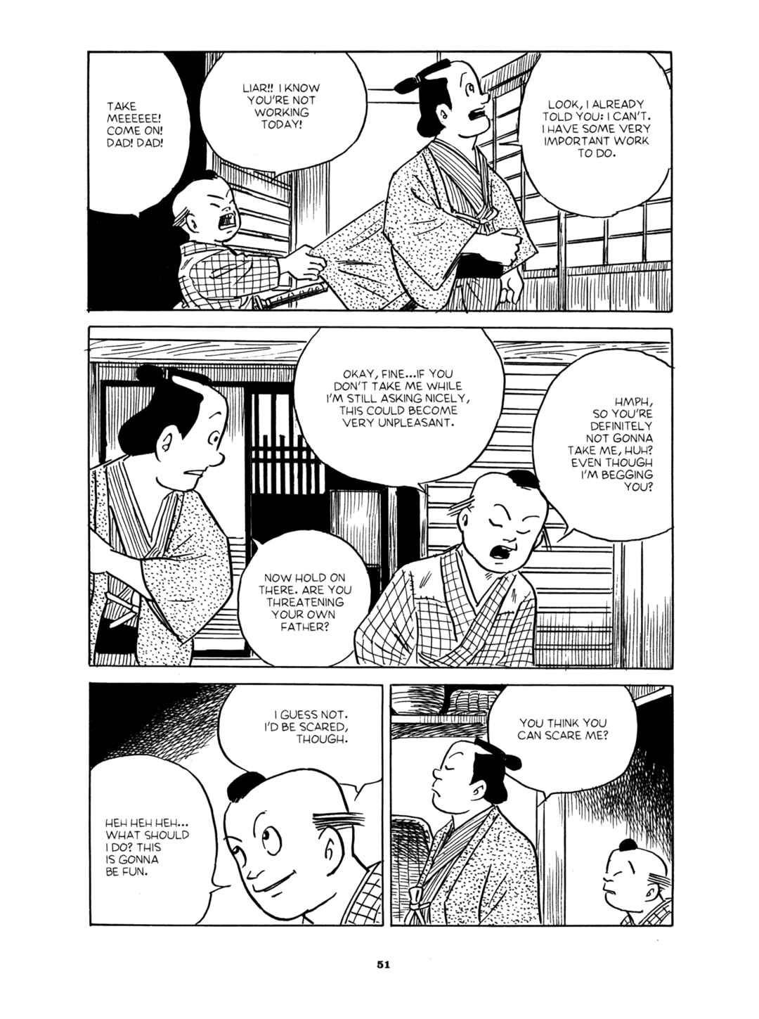Page 5 Chapter 2 Gekiga Yose: Fallen Words