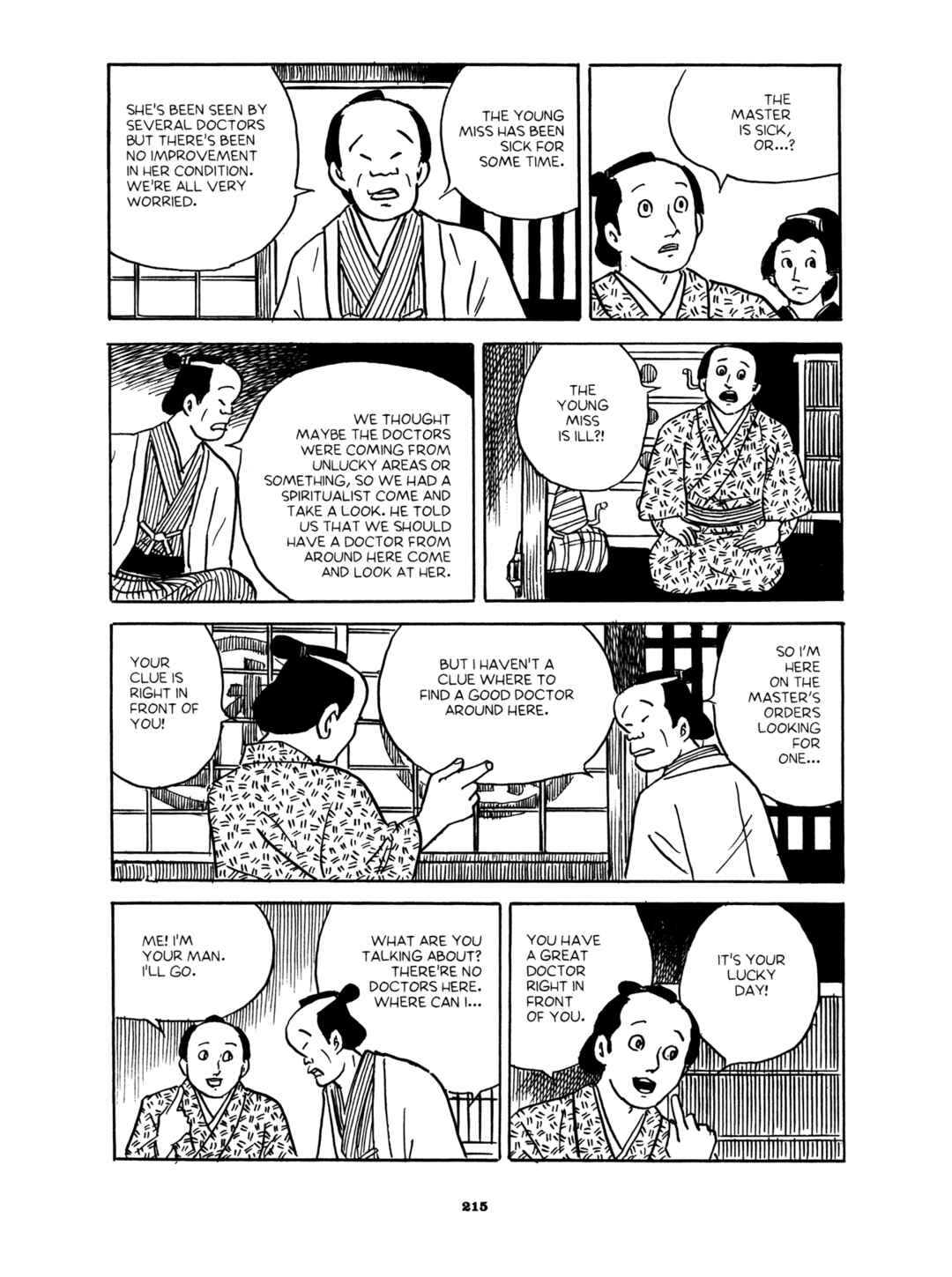 Page 11 Chapter 7 Gekiga Yose: Fallen Words