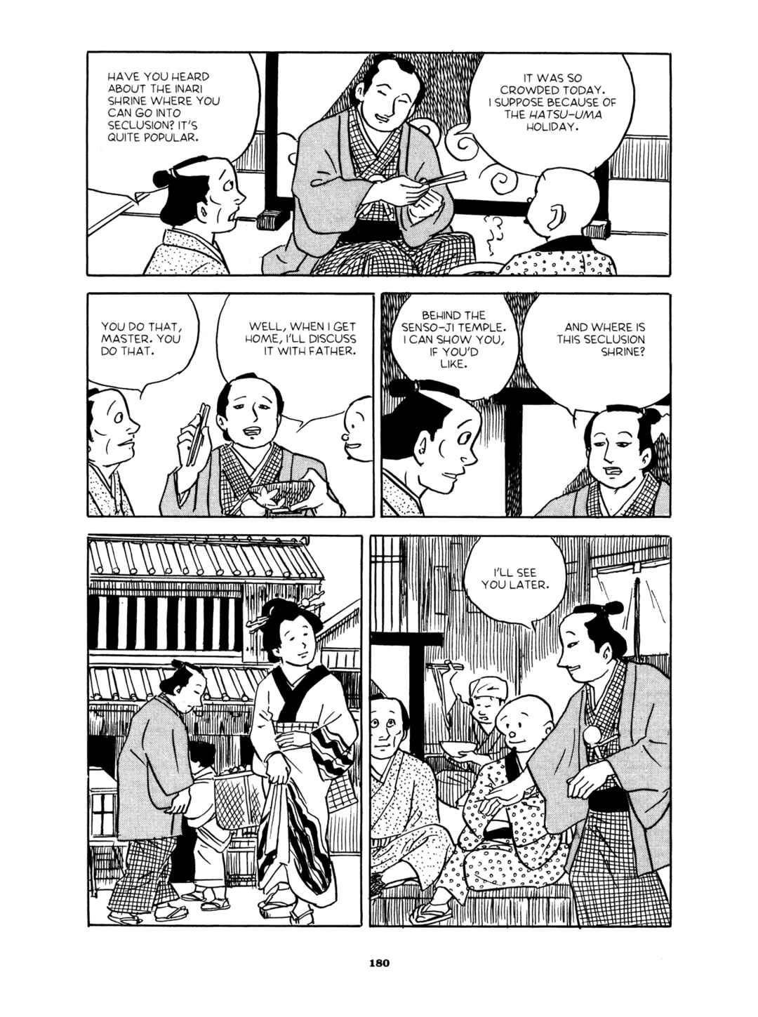 Page 4 Chapter 6 Gekiga Yose: Fallen Words