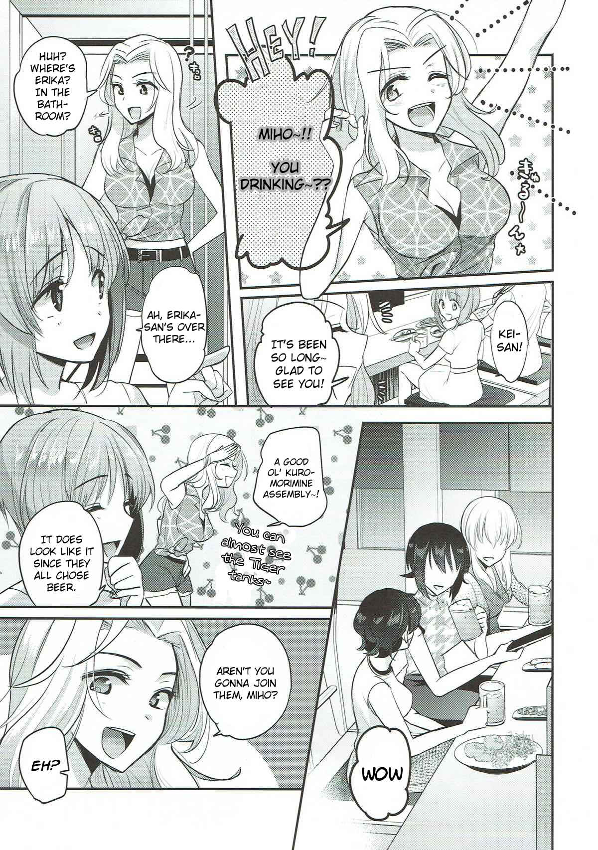 Page 9 Chapter Unknown_97a4 Girls und Panzer - Even If I Drink (Doujinshi)