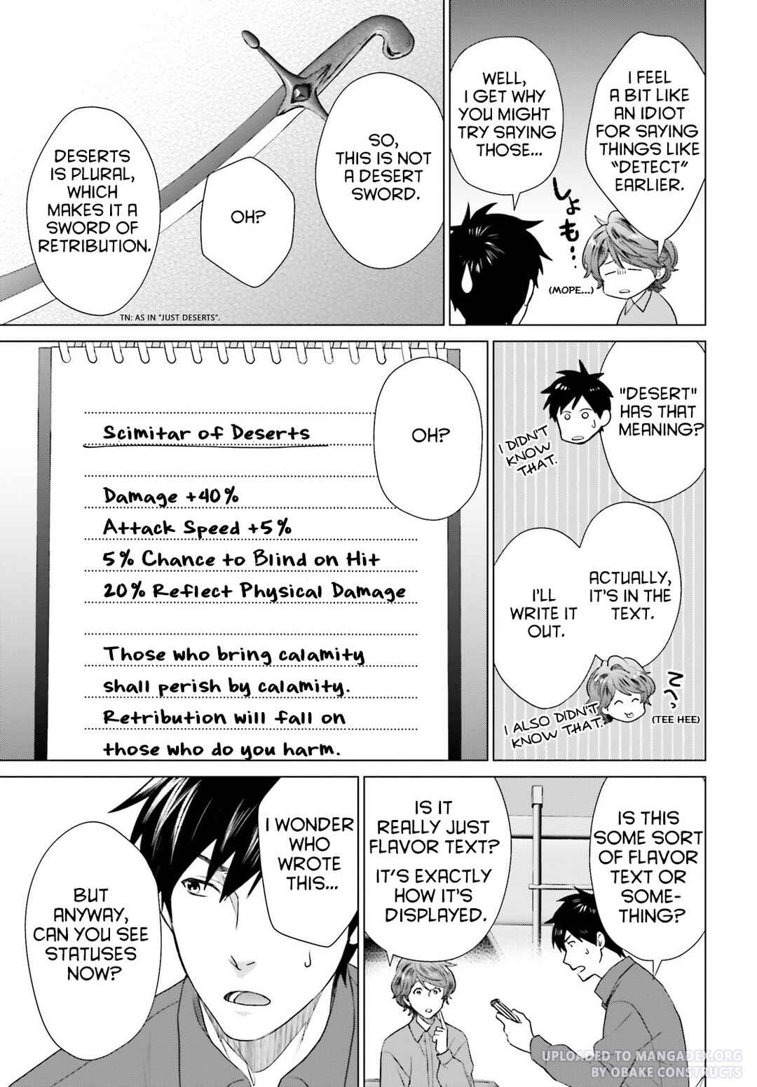 Page 21 Chapter 32 D Genesis: Dungeon ga Dekite 3-nen