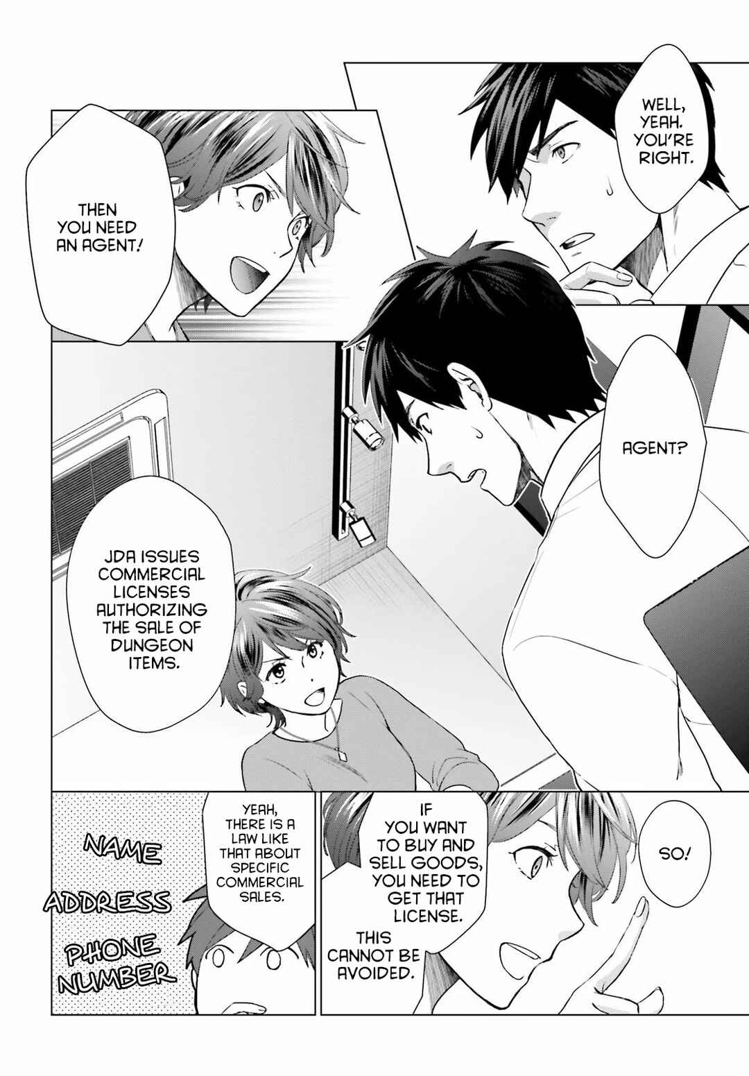Page 26 Chapter 2 D Genesis: Dungeon ga Dekite 3-nen