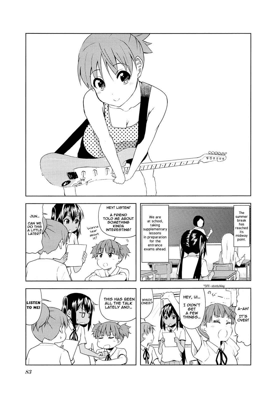 Page 3 Chapter 11 K-ON! High School