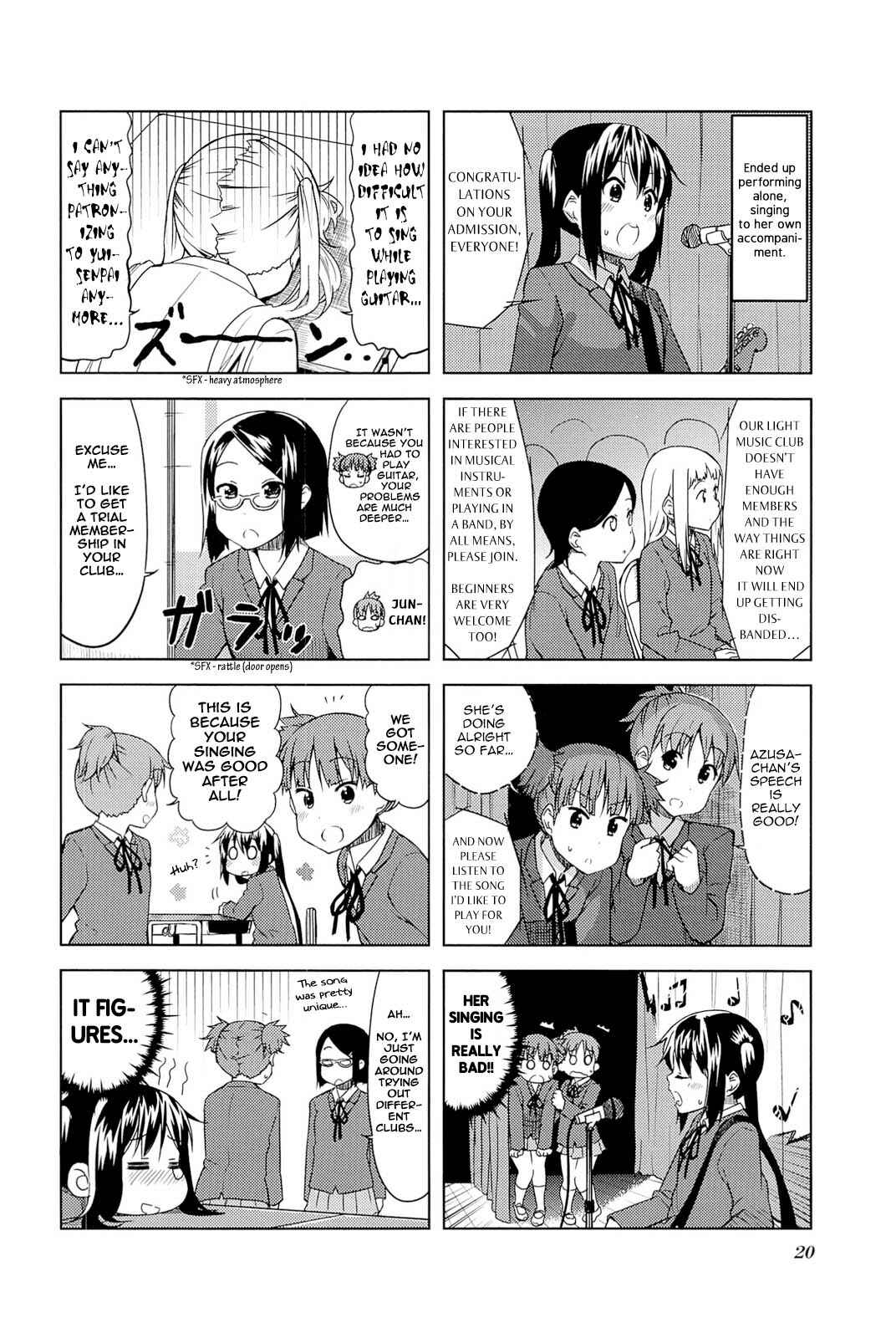 Page 4 Chapter 3 K-ON! High School