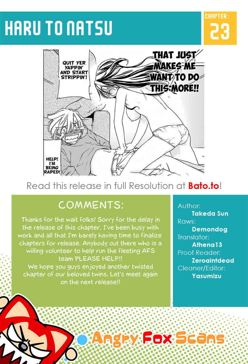 Page 21 Chapter 23 Haru to Natsu