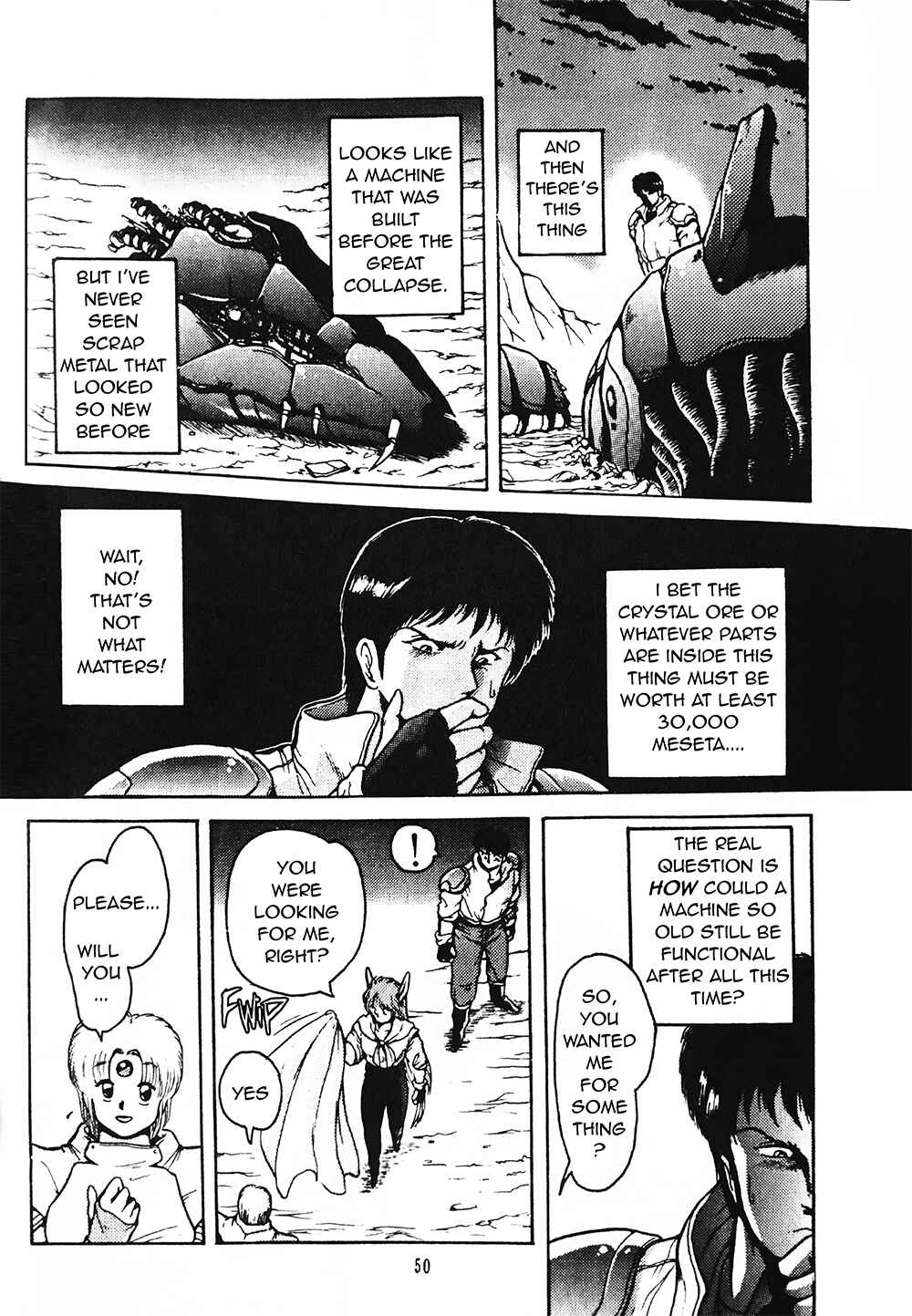 Page 4 Chapter 2 Phantasy Star: Third