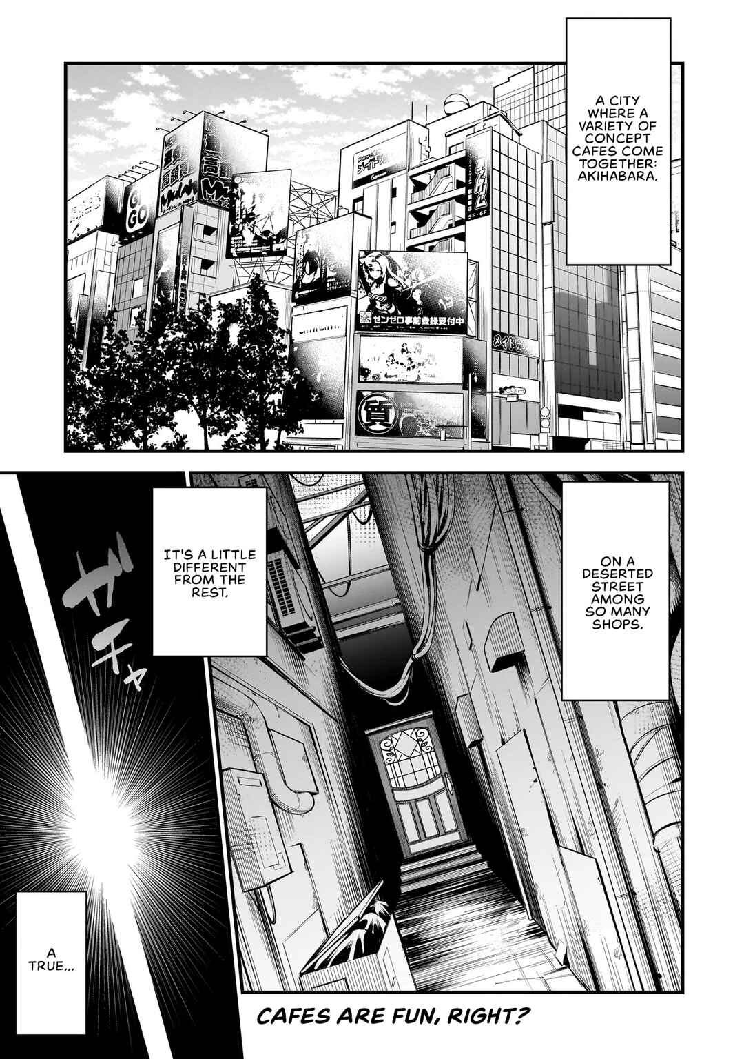 Page 1 Chapter 3 Ishuzoku Tsuihou Concafe