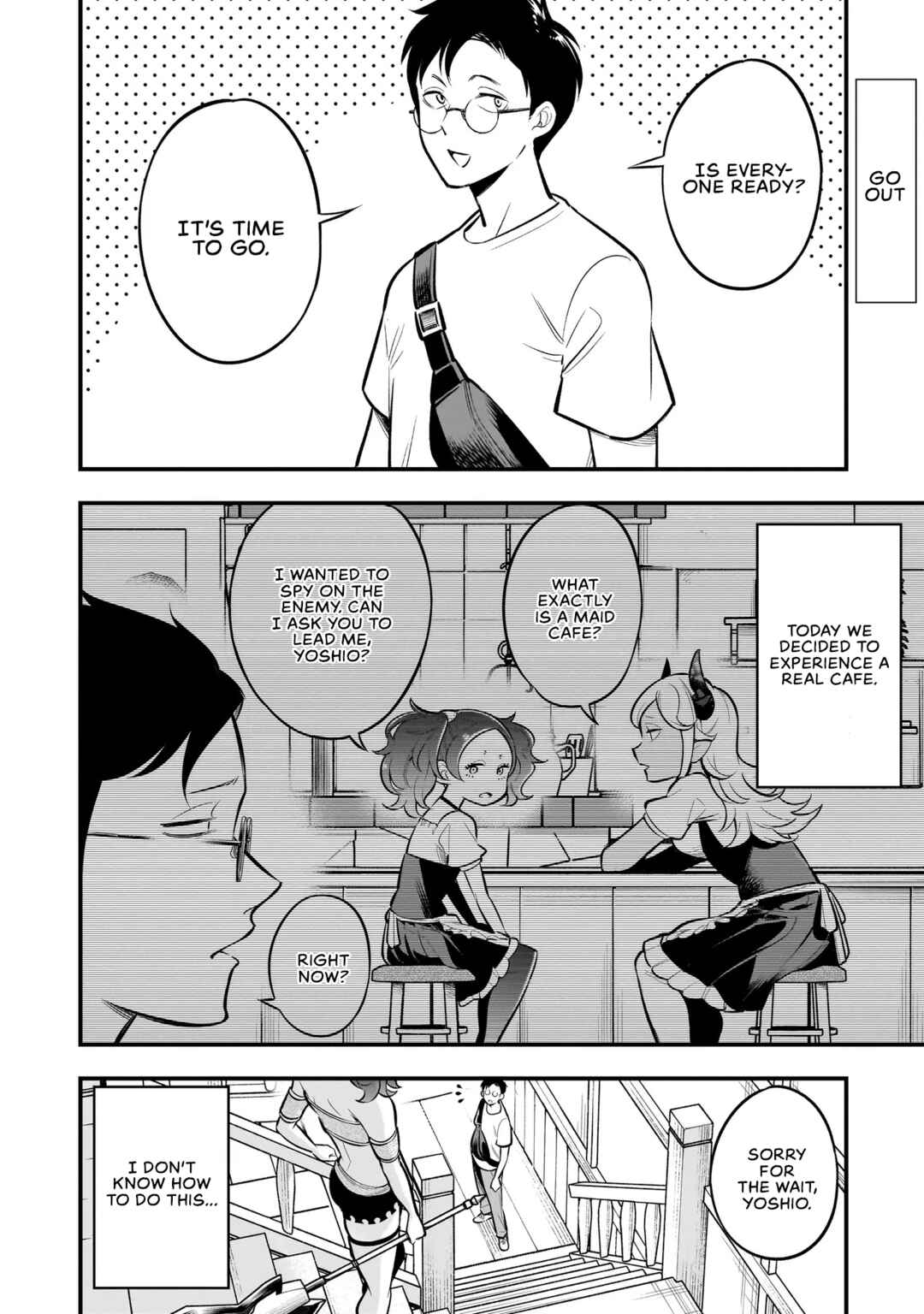 Page 1 Chapter 4 Ishuzoku Tsuihou Concafe