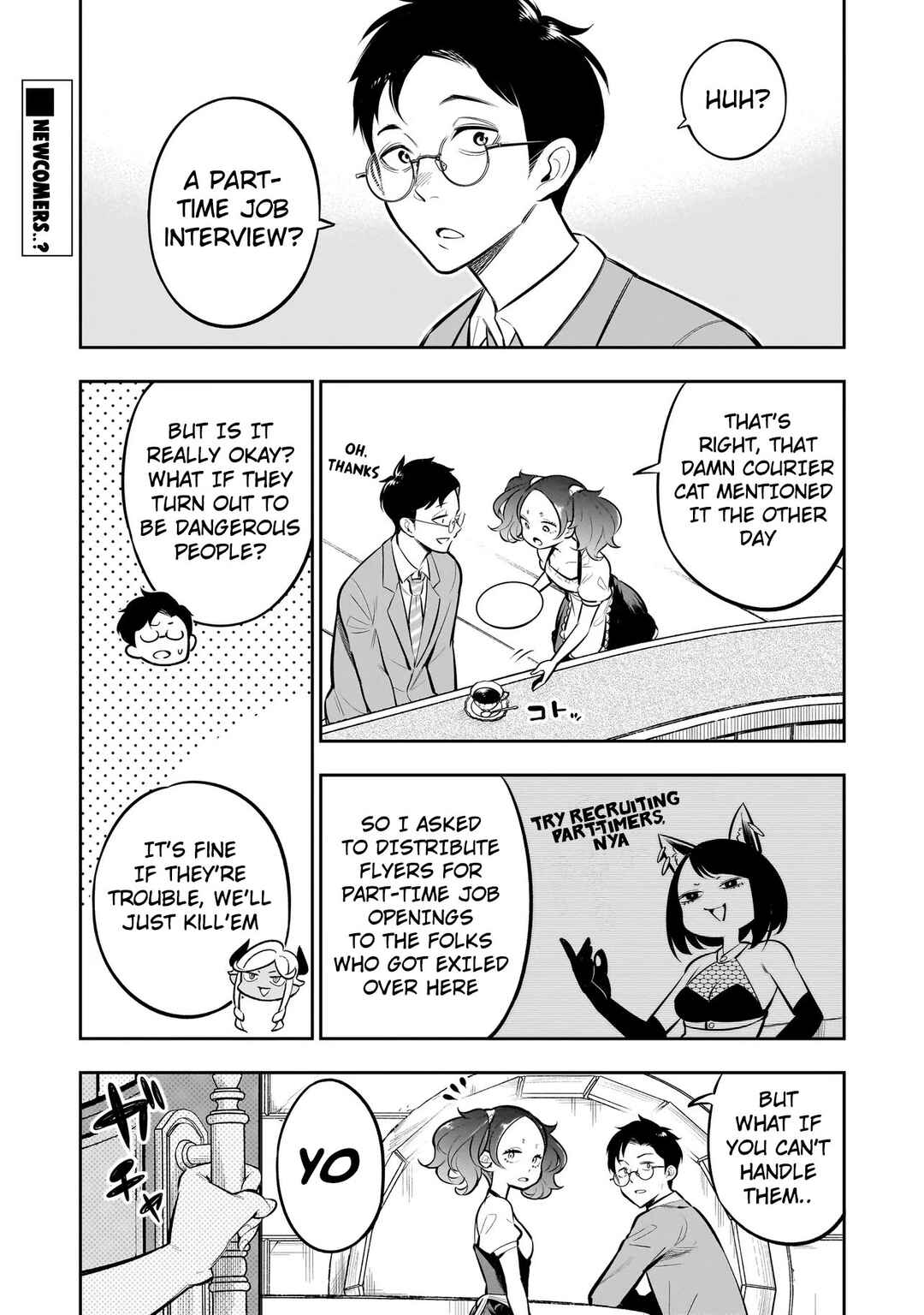 Page 1 Chapter 9 Ishuzoku Tsuihou Concafe