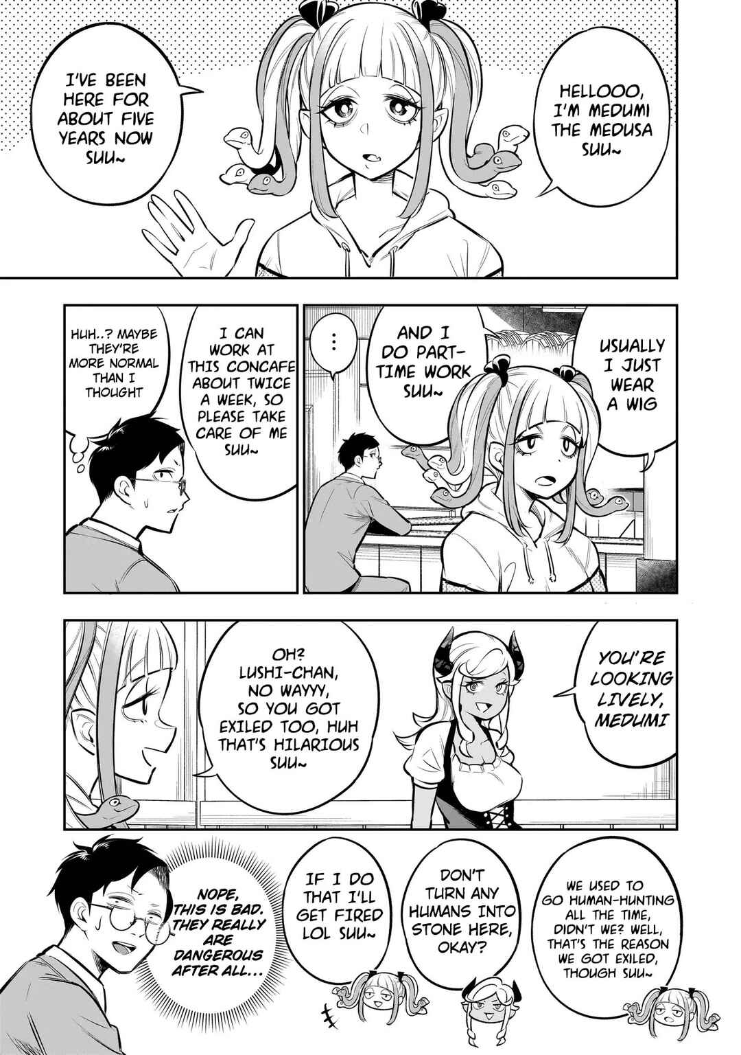 Page 3 Chapter 9 Ishuzoku Tsuihou Concafe
