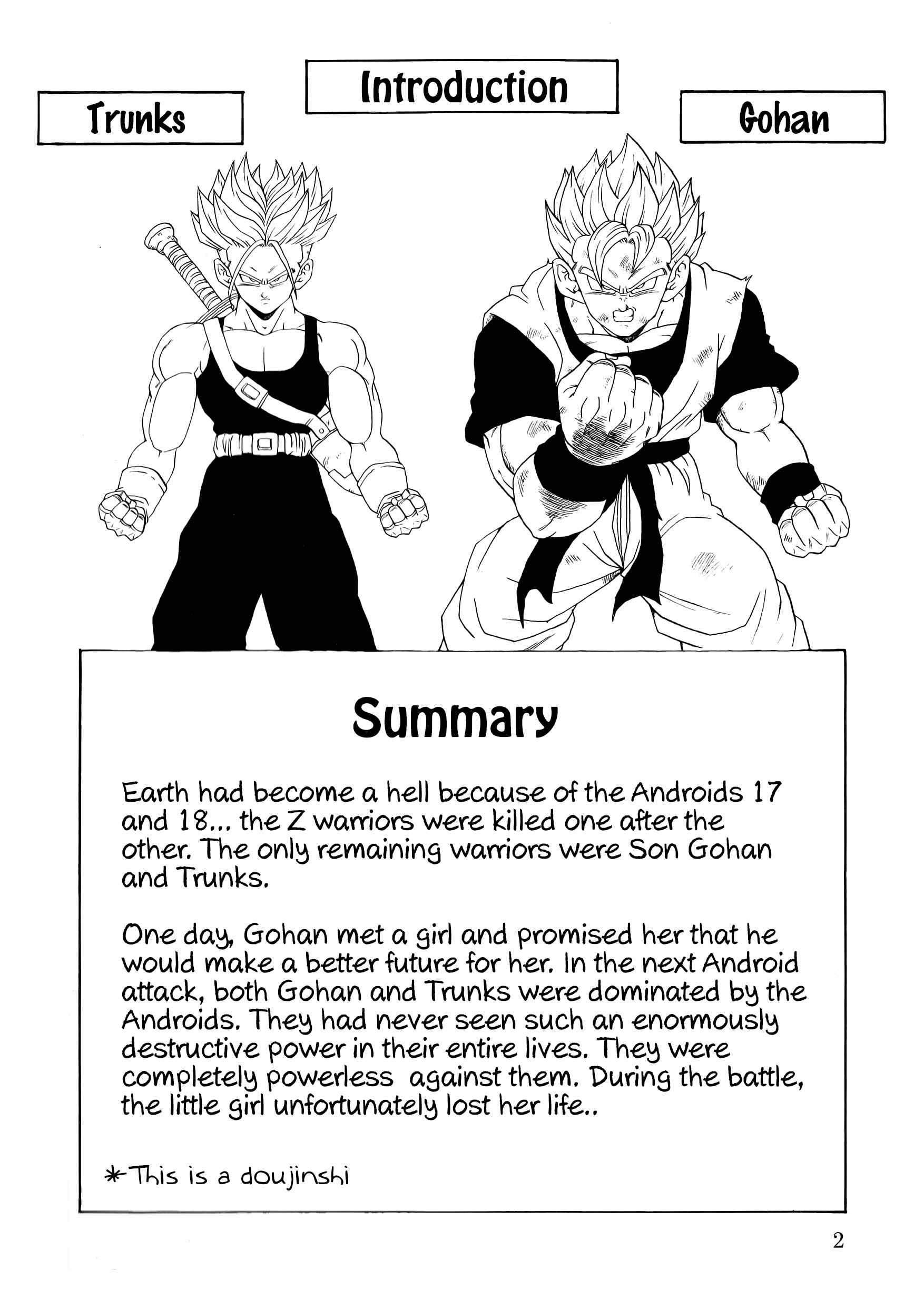 Page 4 Chapter Unknown_b9d3 Dragon Ball - Gohan x Trunks After