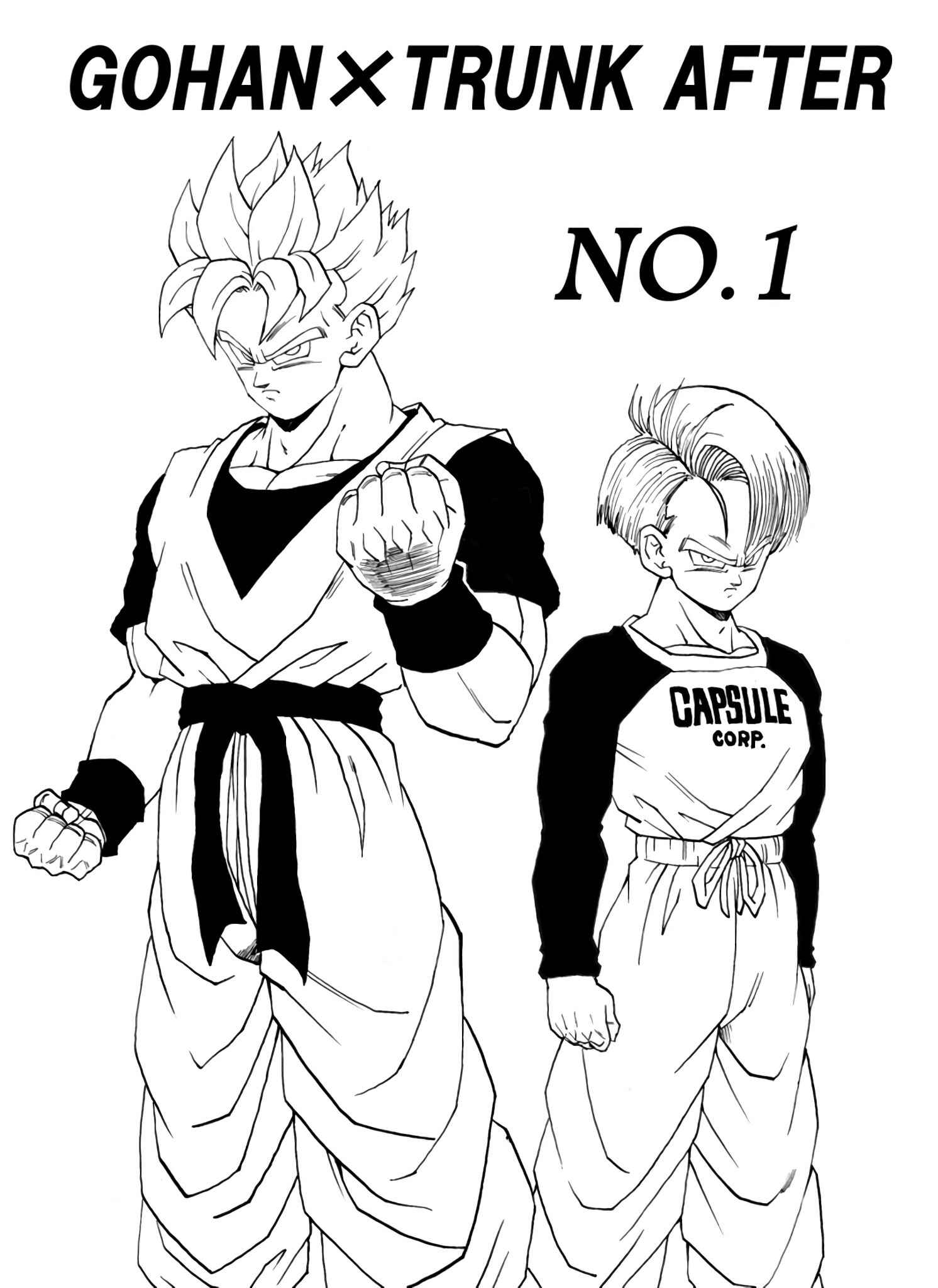 Page 2 Chapter Unknown_9821 Dragon Ball - Gohan x Trunks After