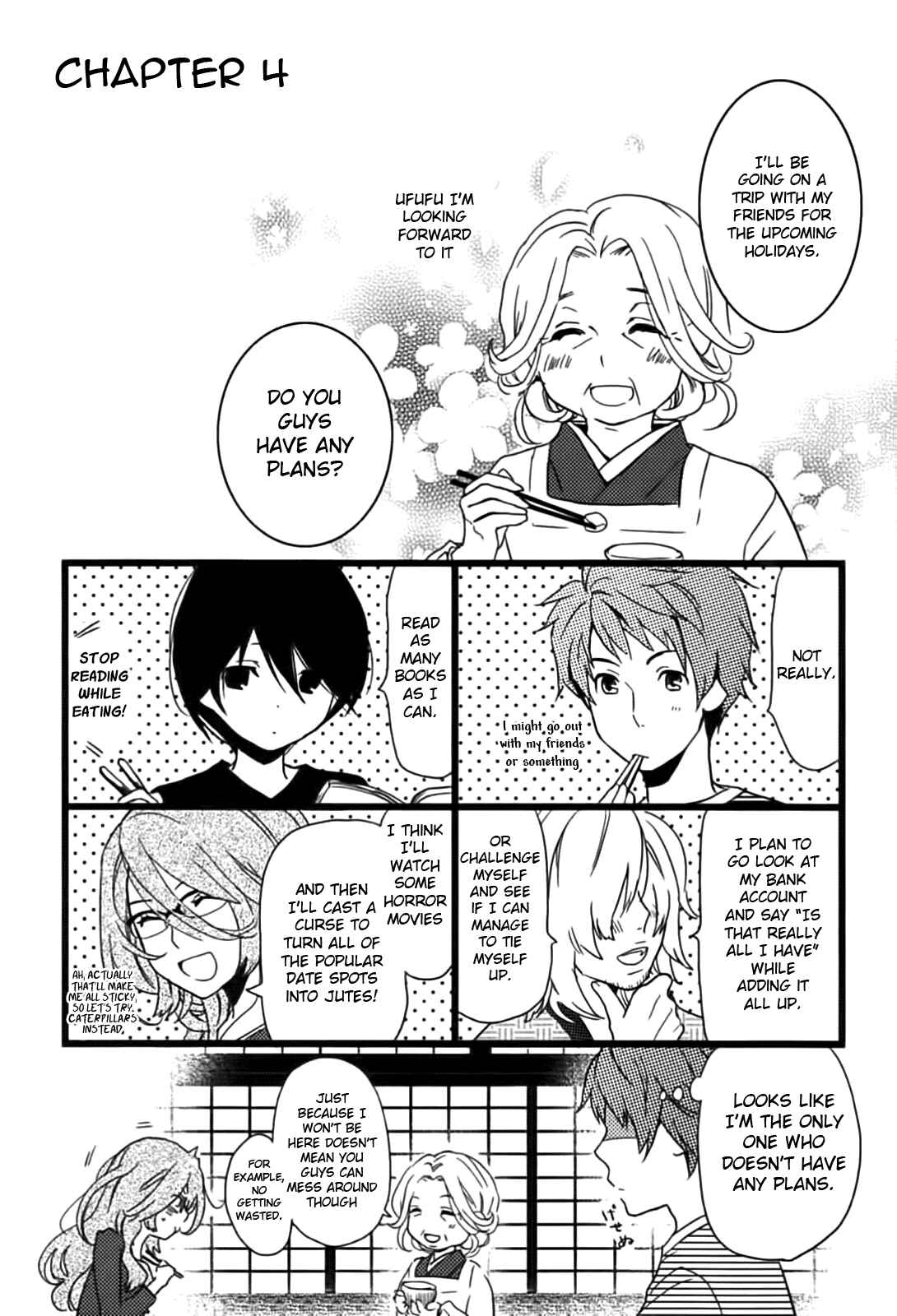 Page 1 Chapter 4 Bokura wa Minna Kawai-sou