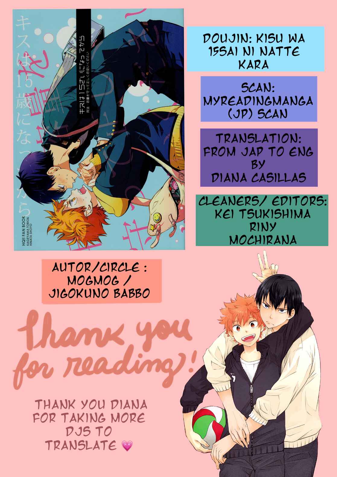 Page 2 Chapter Unknown_02bc Haikyuu!! - A Kiss After 15 Years (Doujinshi)
