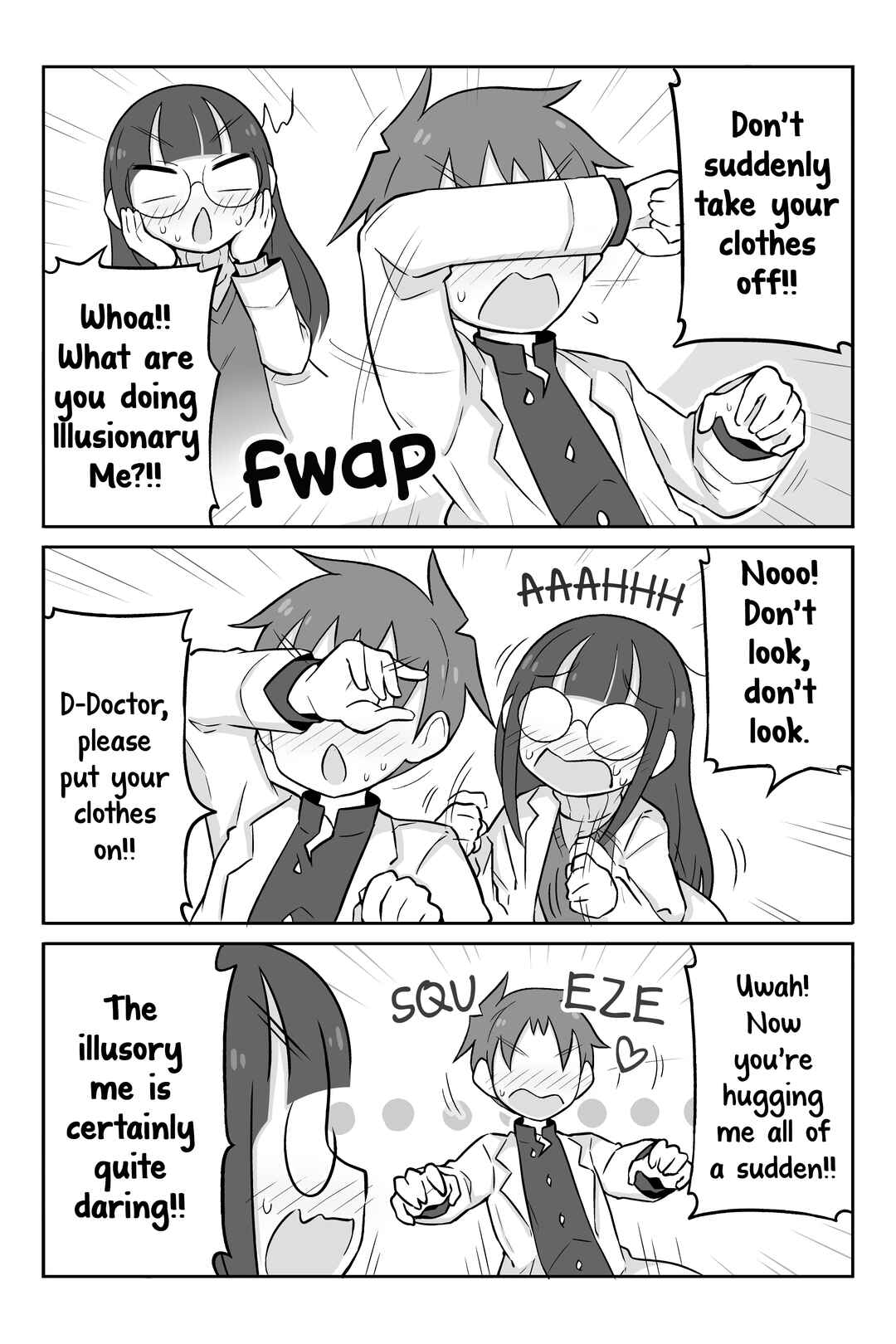 Page 4 Chapter 6 Kagakubu Girl