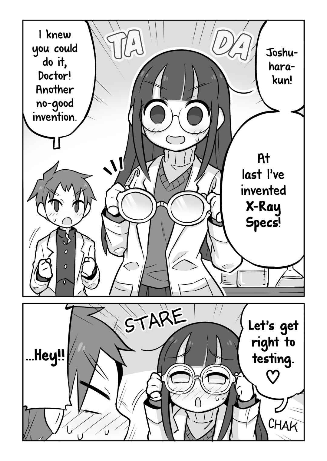 Page 1 Chapter 5 Kagakubu Girl