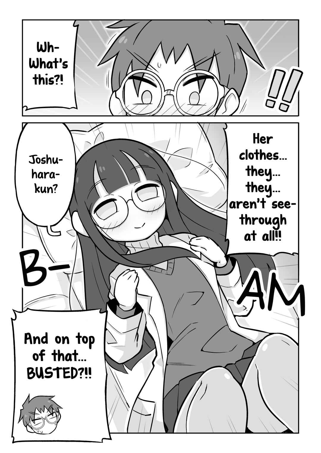 Page 4 Chapter 5 Kagakubu Girl