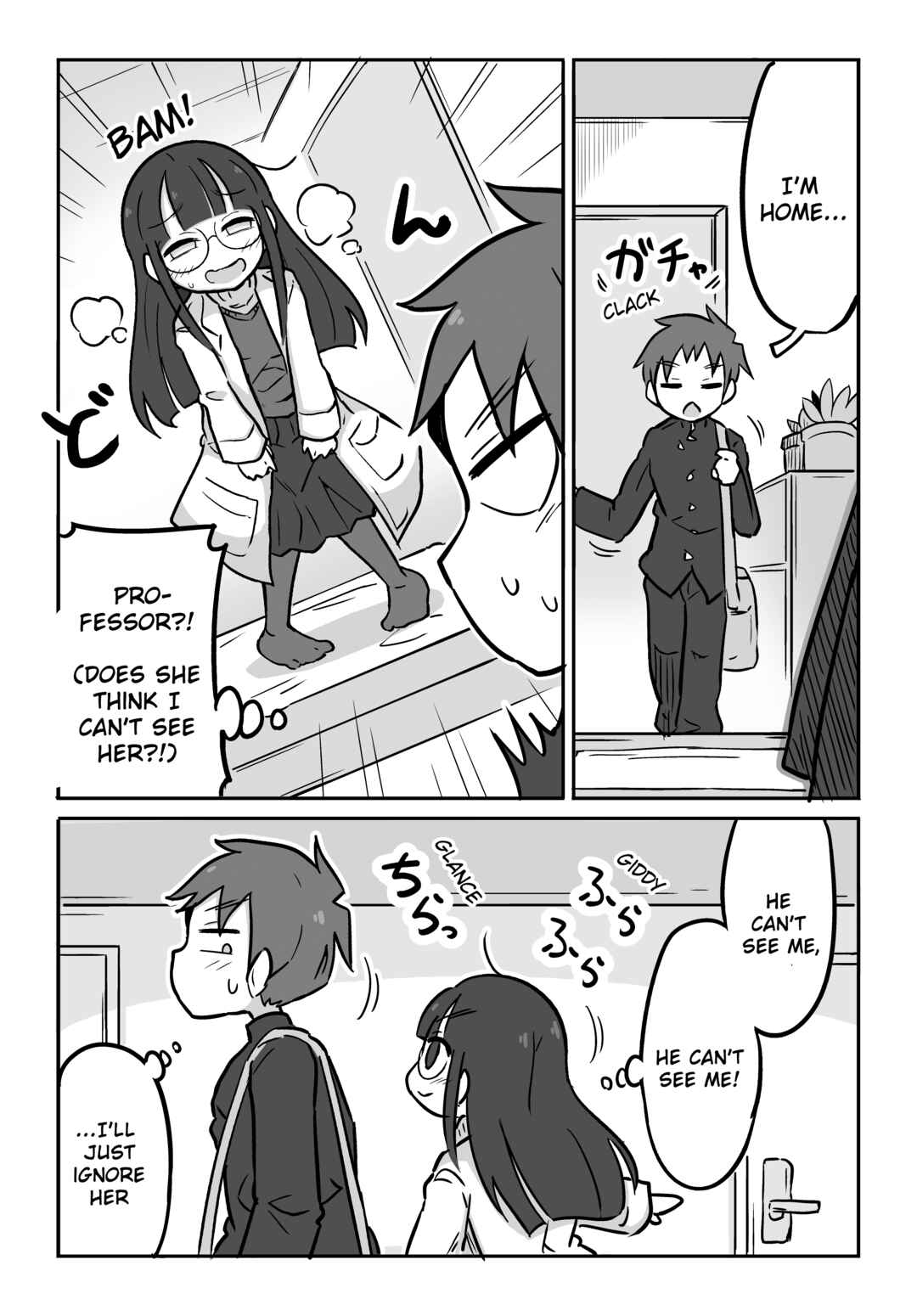 Page 3 Chapter 1 Kagakubu Girl