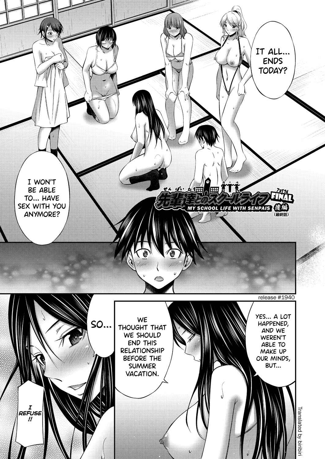 Page 1 Chapter 7 Senpai-tachi to no Gakuen Seikatsu