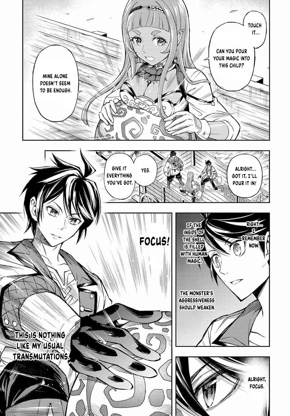 Page 16 Chapter 2 Meikyuu Teikoku no Tsukurikata - Renseijutsushi wa Mazu Risou no Mura wo Kaitaku Shimasu