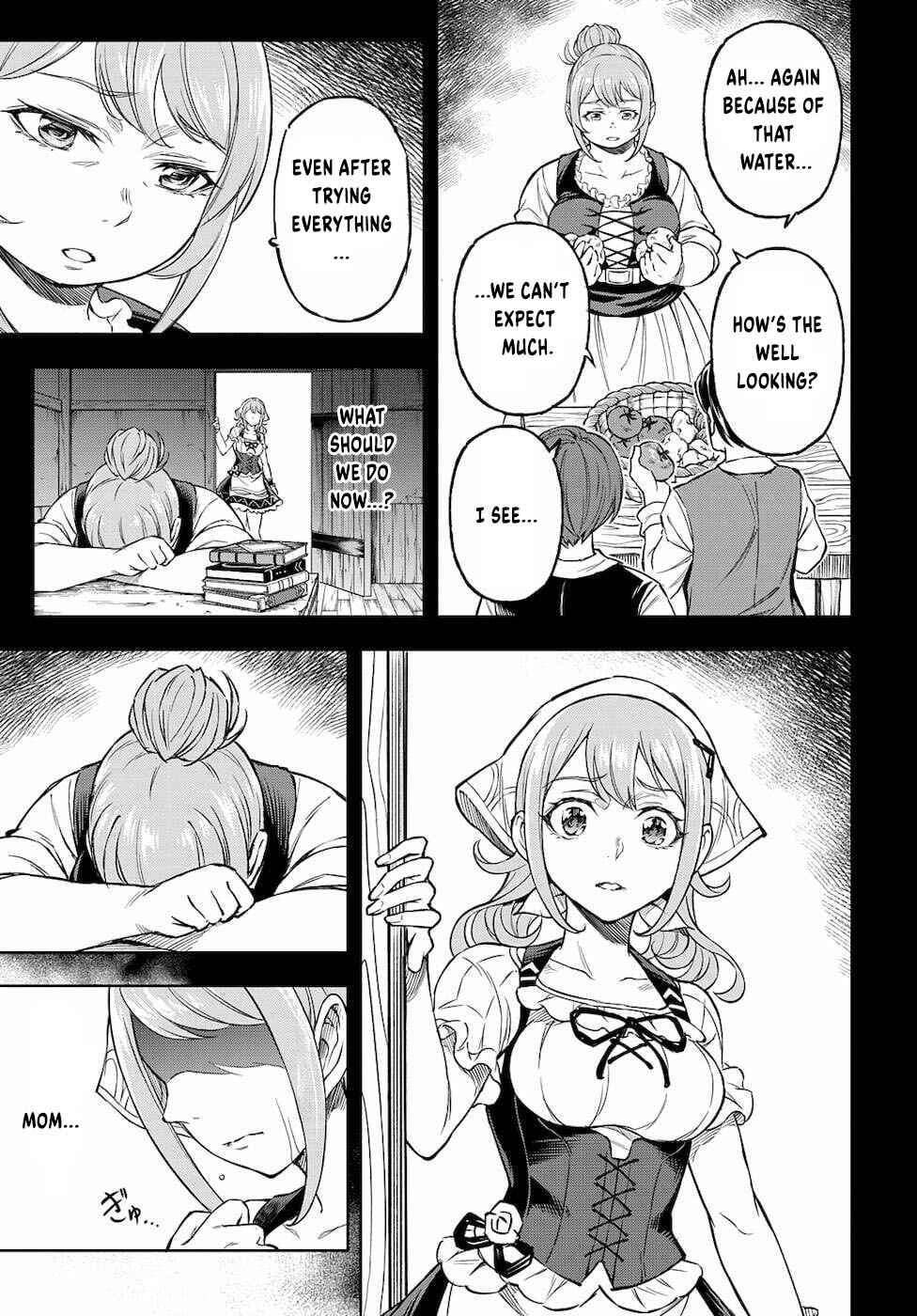 Page 14 Chapter 5 Meikyuu Teikoku no Tsukurikata - Renseijutsushi wa Mazu Risou no Mura wo Kaitaku Shimasu
