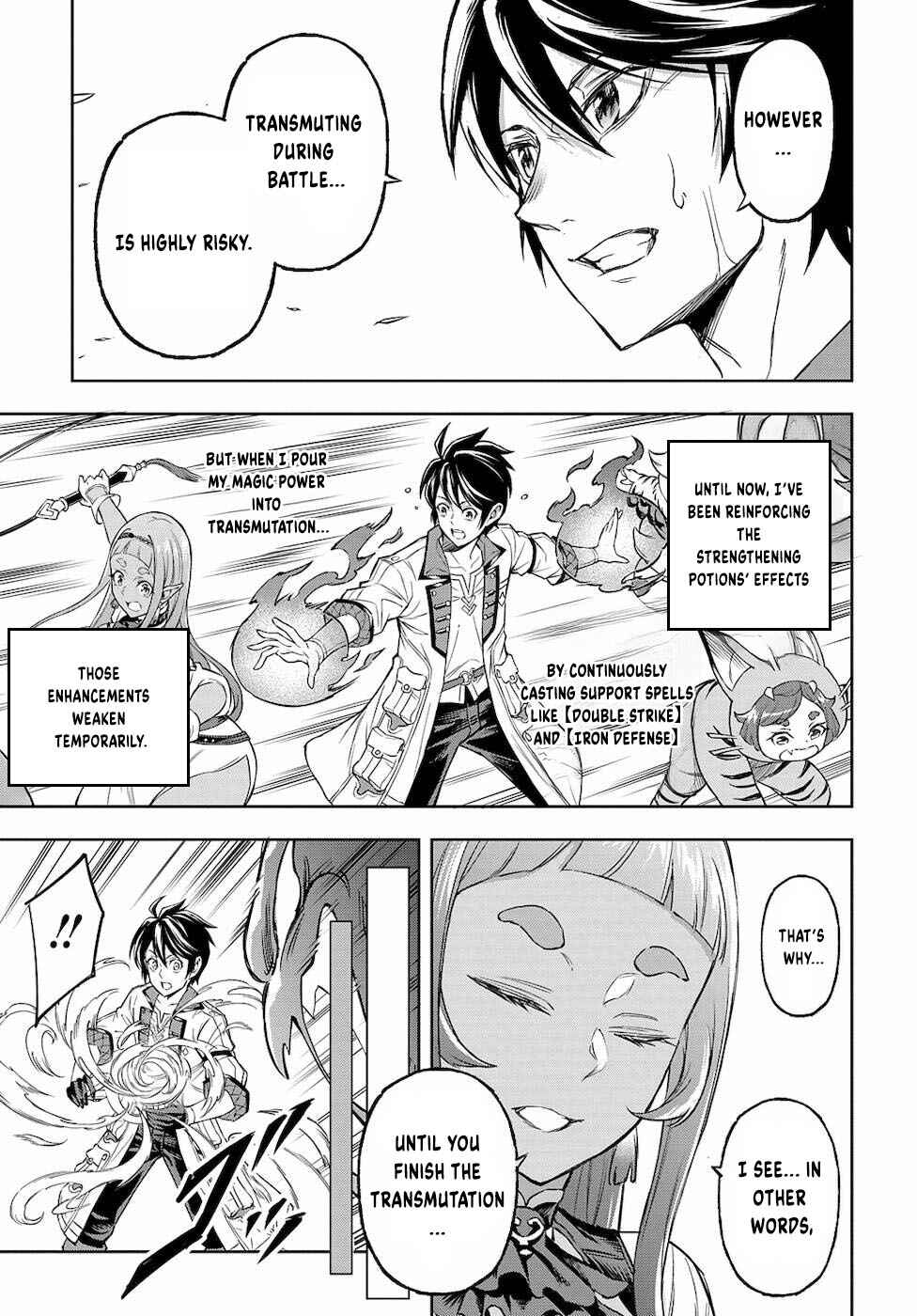 Page 8 Chapter 5 Meikyuu Teikoku no Tsukurikata - Renseijutsushi wa Mazu Risou no Mura wo Kaitaku Shimasu