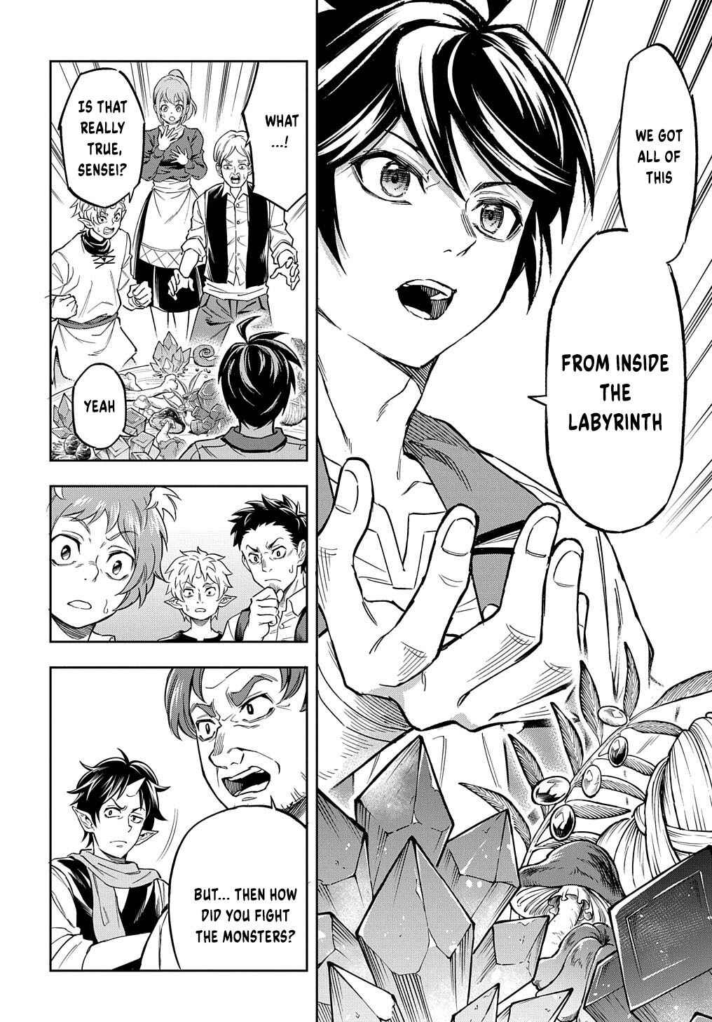 Page 12 Chapter 11 Meikyuu Teikoku no Tsukurikata - Renseijutsushi wa Mazu Risou no Mura wo Kaitaku Shimasu
