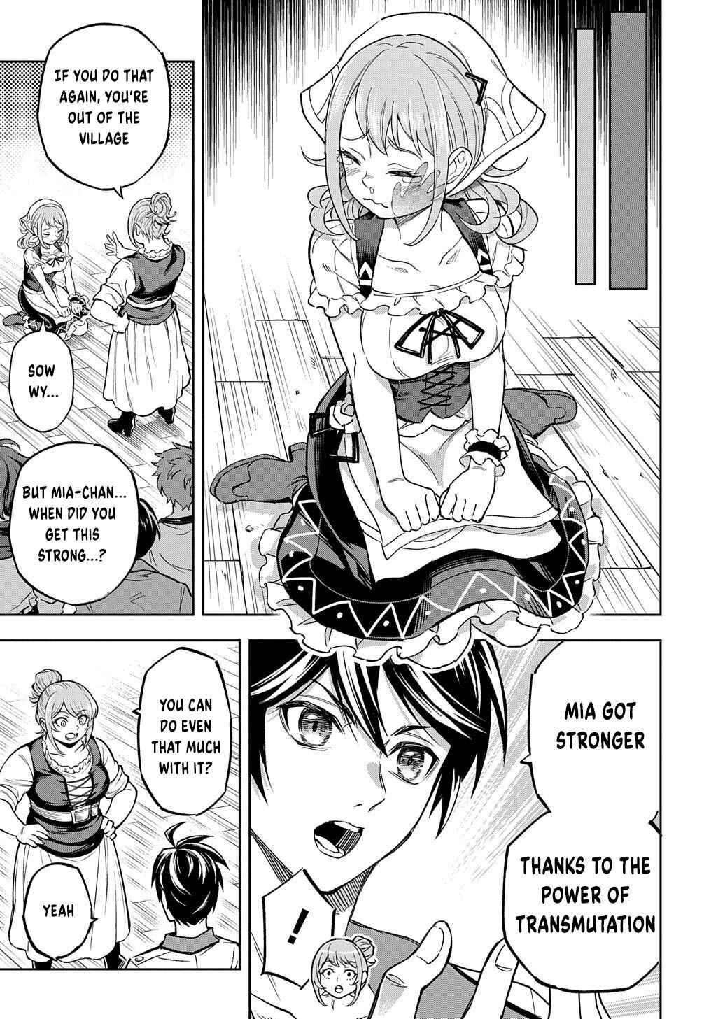 Page 19 Chapter 11 Meikyuu Teikoku no Tsukurikata - Renseijutsushi wa Mazu Risou no Mura wo Kaitaku Shimasu