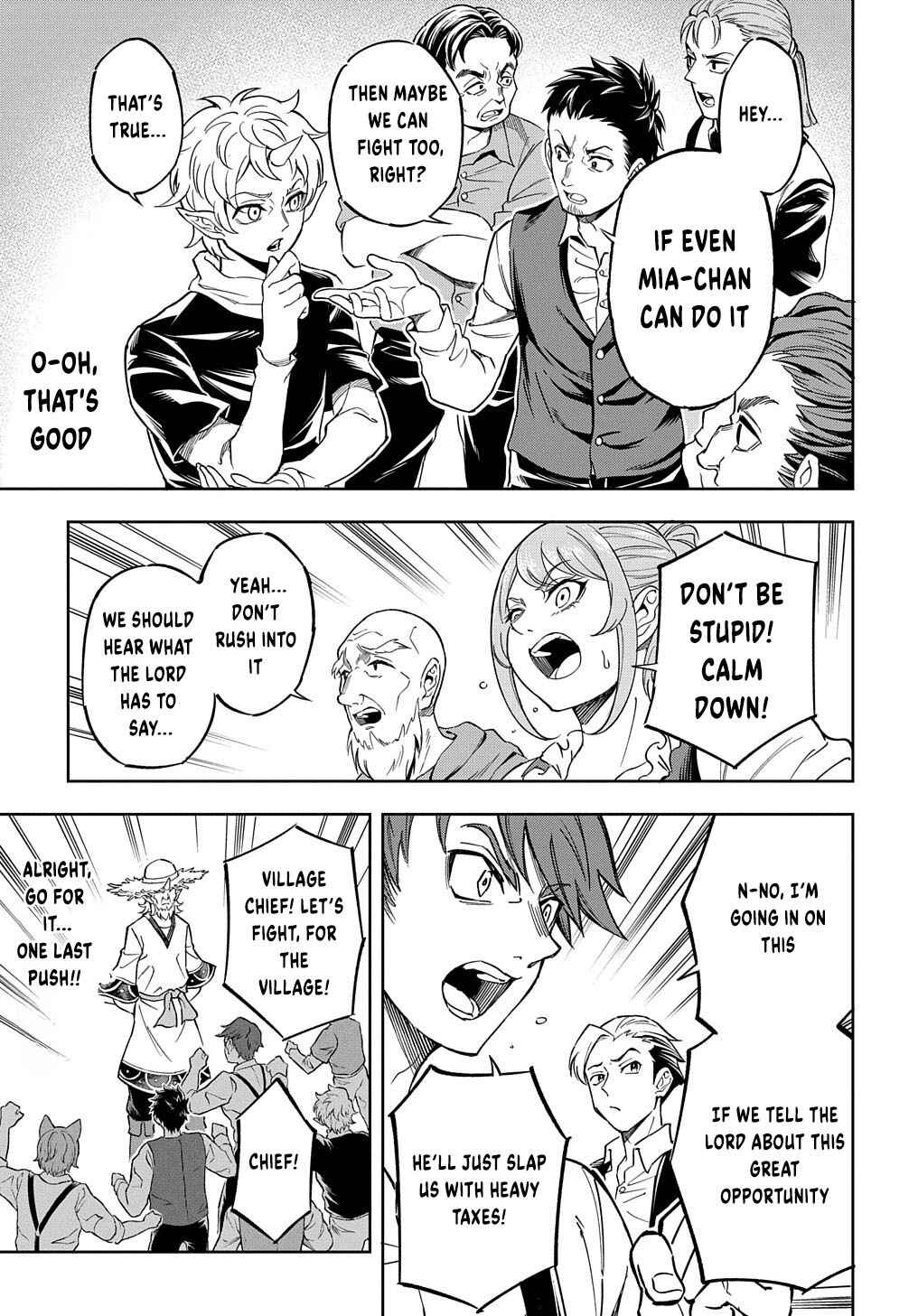 Page 21 Chapter 11 Meikyuu Teikoku no Tsukurikata - Renseijutsushi wa Mazu Risou no Mura wo Kaitaku Shimasu