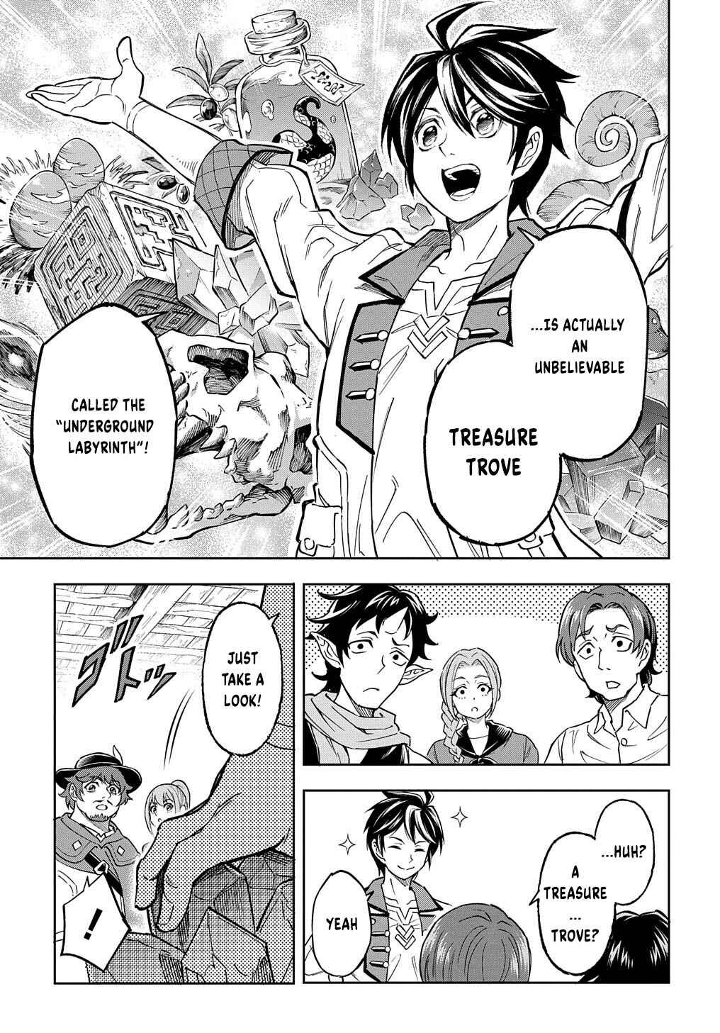 Page 7 Chapter 11 Meikyuu Teikoku no Tsukurikata - Renseijutsushi wa Mazu Risou no Mura wo Kaitaku Shimasu