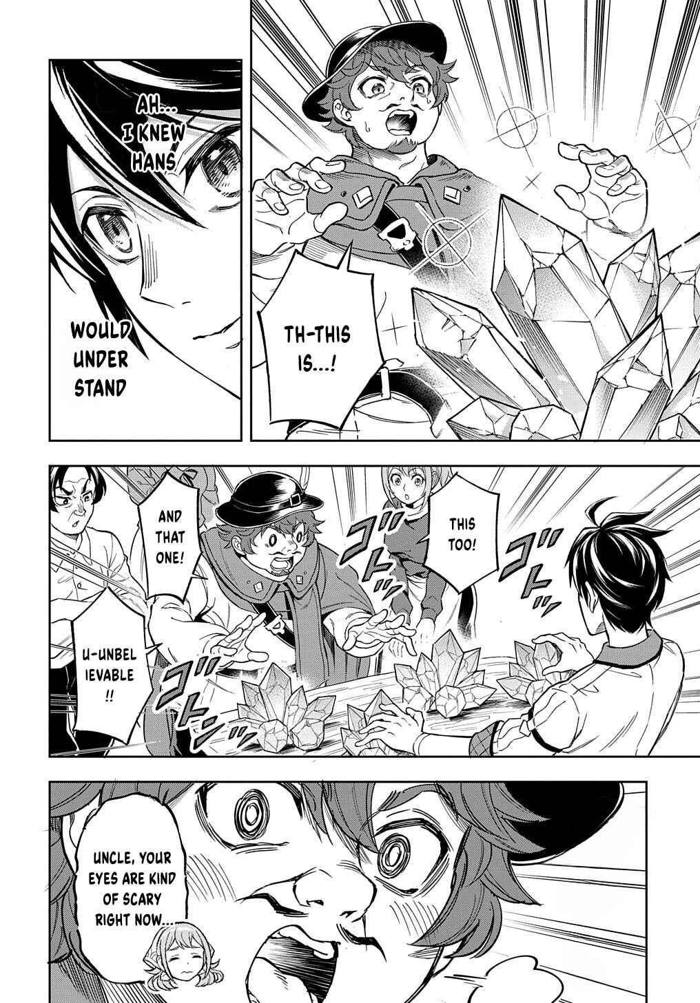 Page 8 Chapter 11 Meikyuu Teikoku no Tsukurikata - Renseijutsushi wa Mazu Risou no Mura wo Kaitaku Shimasu