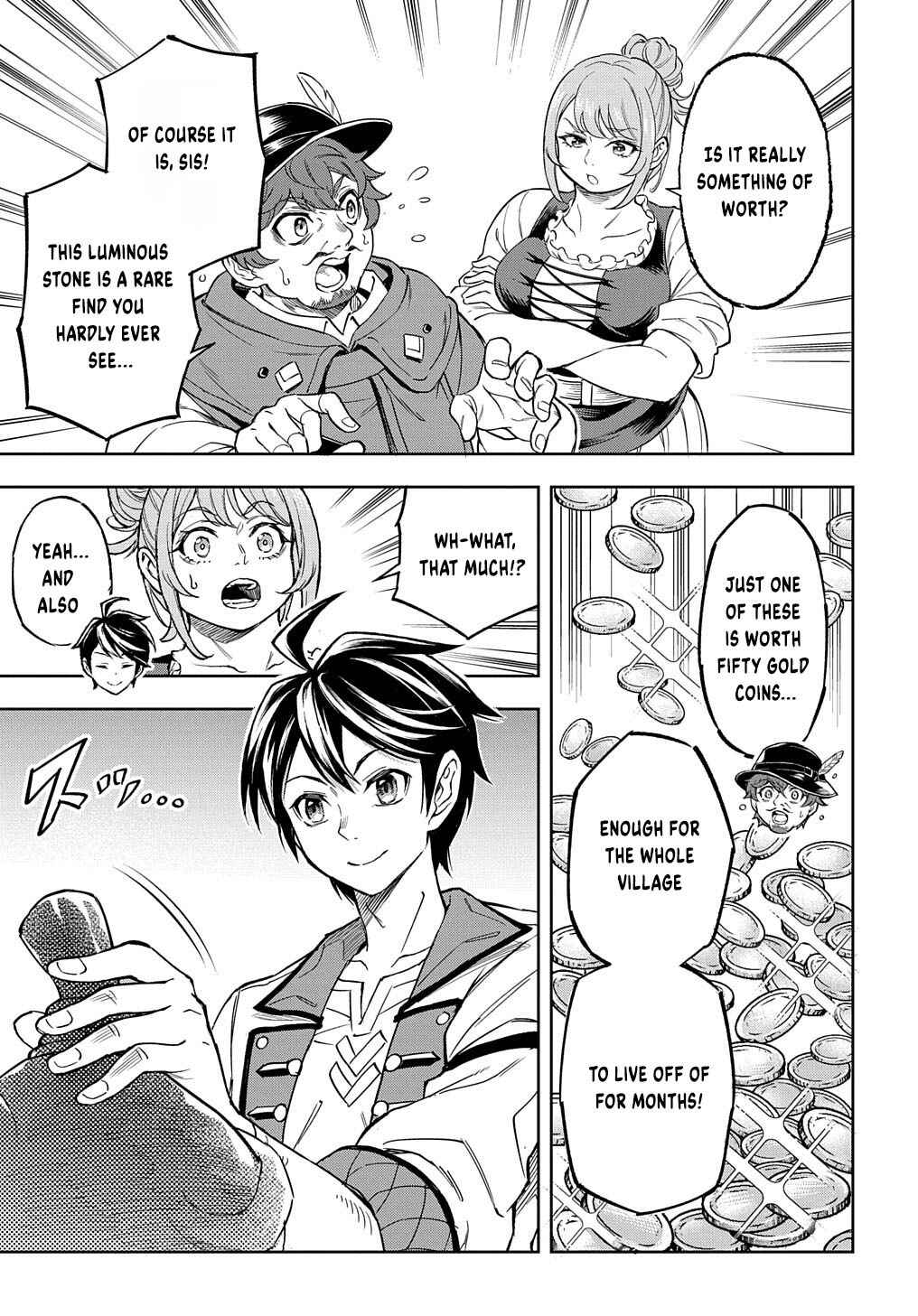 Page 9 Chapter 11 Meikyuu Teikoku no Tsukurikata - Renseijutsushi wa Mazu Risou no Mura wo Kaitaku Shimasu