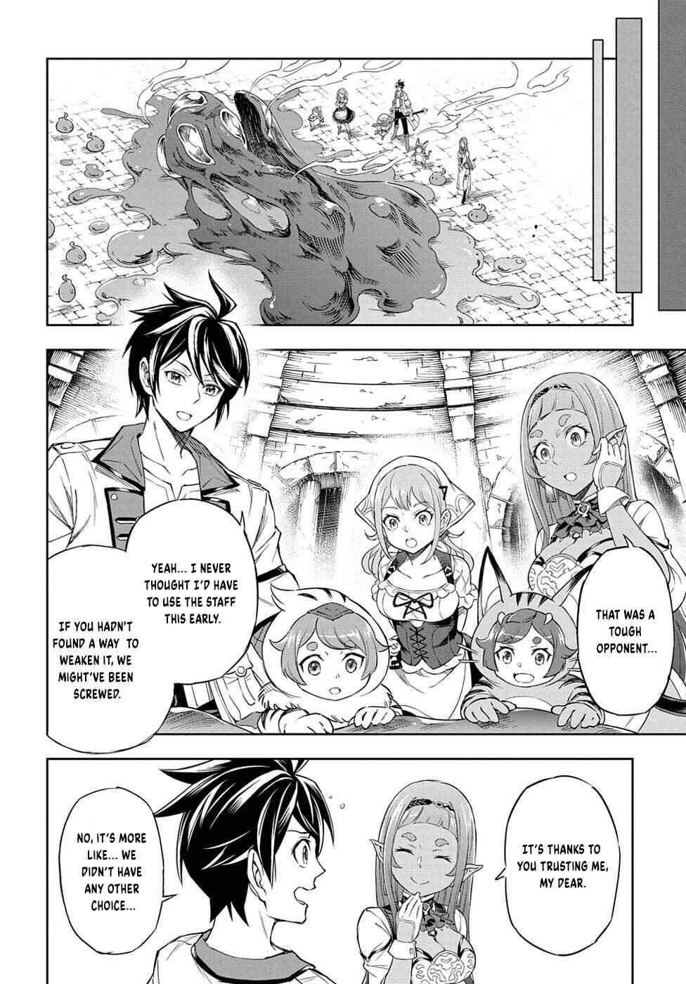 Page 31 Chapter 6 Meikyuu Teikoku no Tsukurikata - Renseijutsushi wa Mazu Risou no Mura wo Kaitaku Shimasu