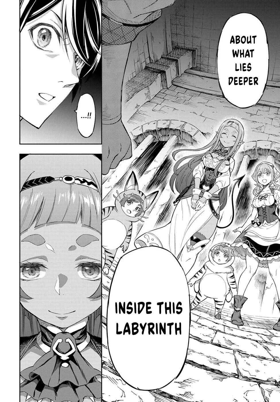 Page 35 Chapter 6 Meikyuu Teikoku no Tsukurikata - Renseijutsushi wa Mazu Risou no Mura wo Kaitaku Shimasu