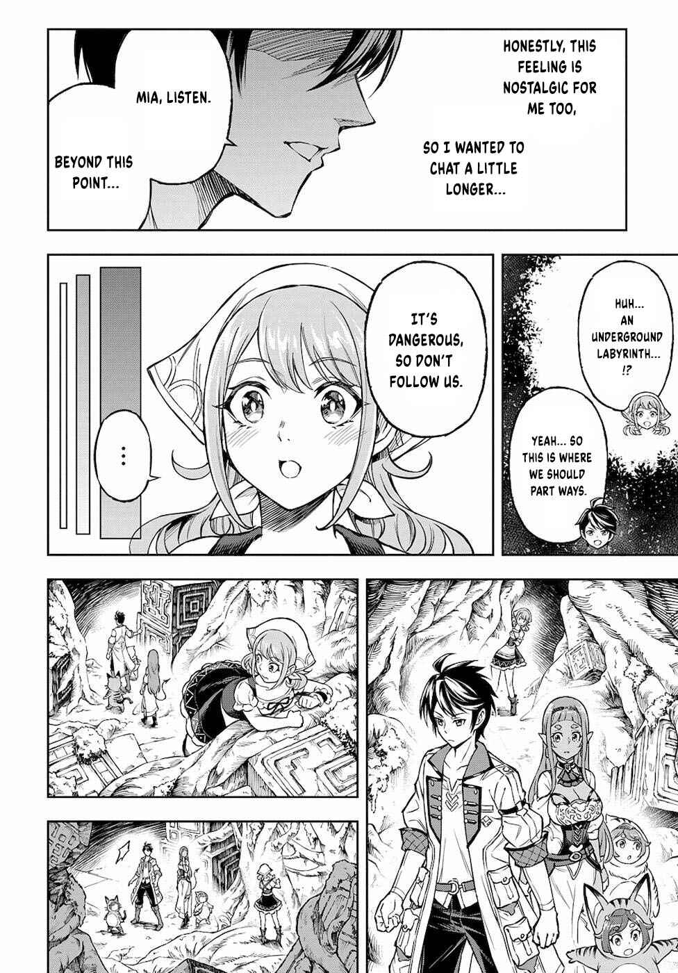 Page 10 Chapter 4 Meikyuu Teikoku no Tsukurikata - Renseijutsushi wa Mazu Risou no Mura wo Kaitaku Shimasu