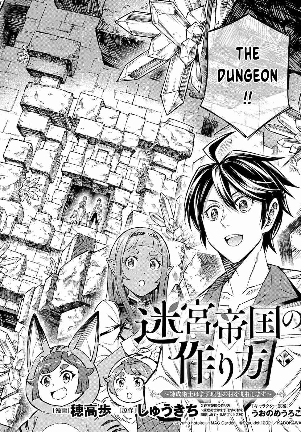 Page 2 Chapter 4 Meikyuu Teikoku no Tsukurikata - Renseijutsushi wa Mazu Risou no Mura wo Kaitaku Shimasu