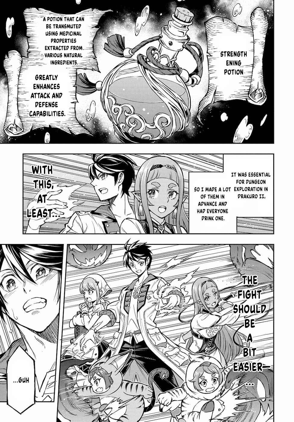 Page 25 Chapter 4 Meikyuu Teikoku no Tsukurikata - Renseijutsushi wa Mazu Risou no Mura wo Kaitaku Shimasu