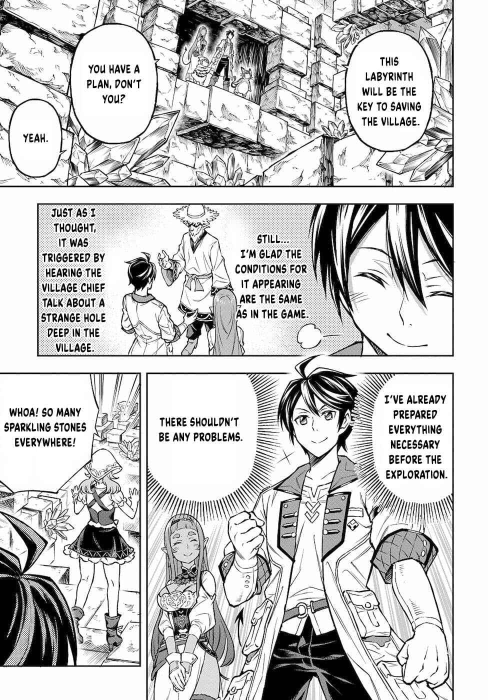 Page 5 Chapter 4 Meikyuu Teikoku no Tsukurikata - Renseijutsushi wa Mazu Risou no Mura wo Kaitaku Shimasu