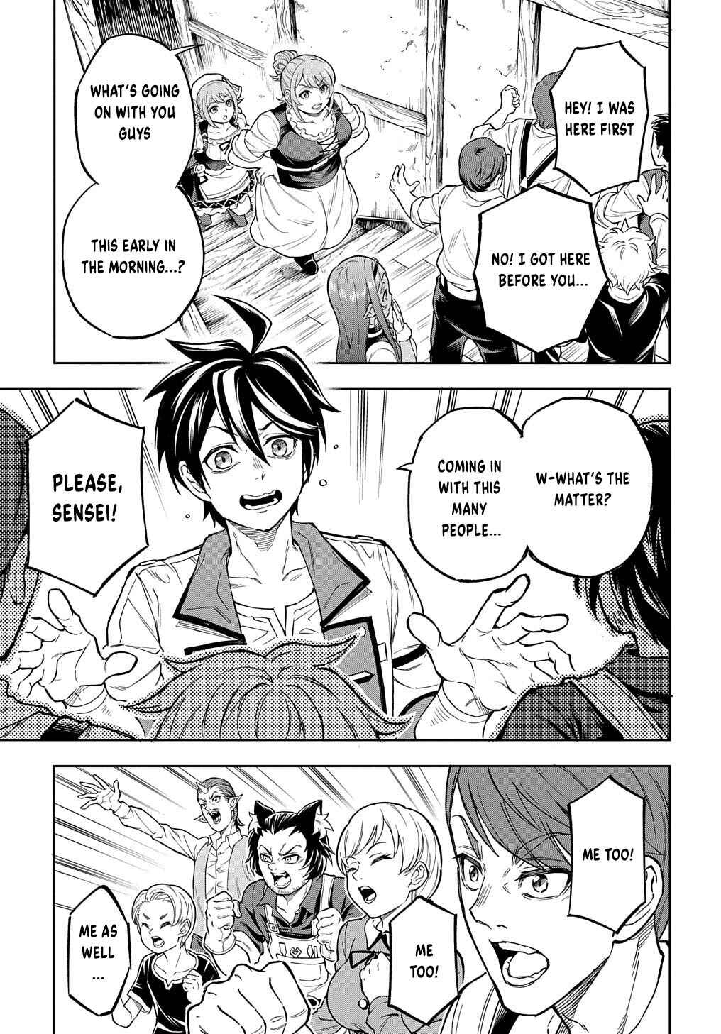 Page 36 Chapter 12 Meikyuu Teikoku no Tsukurikata - Renseijutsushi wa Mazu Risou no Mura wo Kaitaku Shimasu