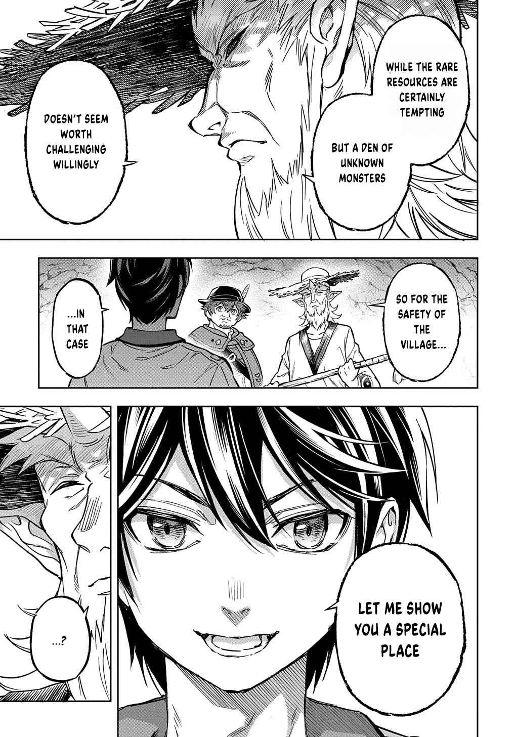 Page 4 Chapter 12 Meikyuu Teikoku no Tsukurikata - Renseijutsushi wa Mazu Risou no Mura wo Kaitaku Shimasu