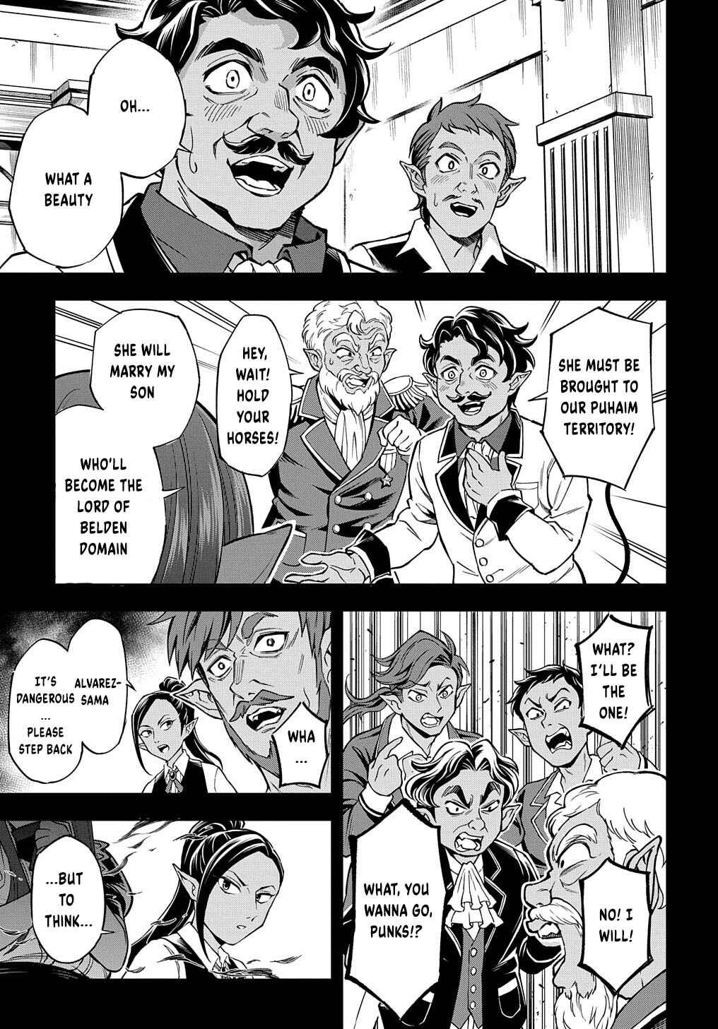 Page 20 Chapter 14 Meikyuu Teikoku no Tsukurikata - Renseijutsushi wa Mazu Risou no Mura wo Kaitaku Shimasu