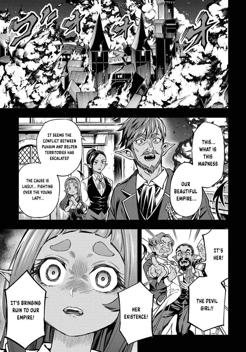Page 22 Chapter 14 Meikyuu Teikoku no Tsukurikata - Renseijutsushi wa Mazu Risou no Mura wo Kaitaku Shimasu