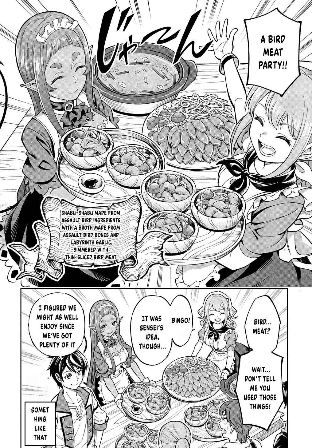 Page 23 Chapter 15 Meikyuu Teikoku no Tsukurikata - Renseijutsushi wa Mazu Risou no Mura wo Kaitaku Shimasu
